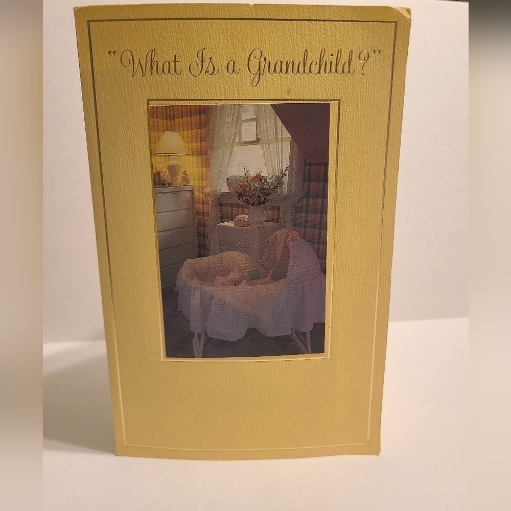Vintage American Greetings Congratulation Grandchild Card New